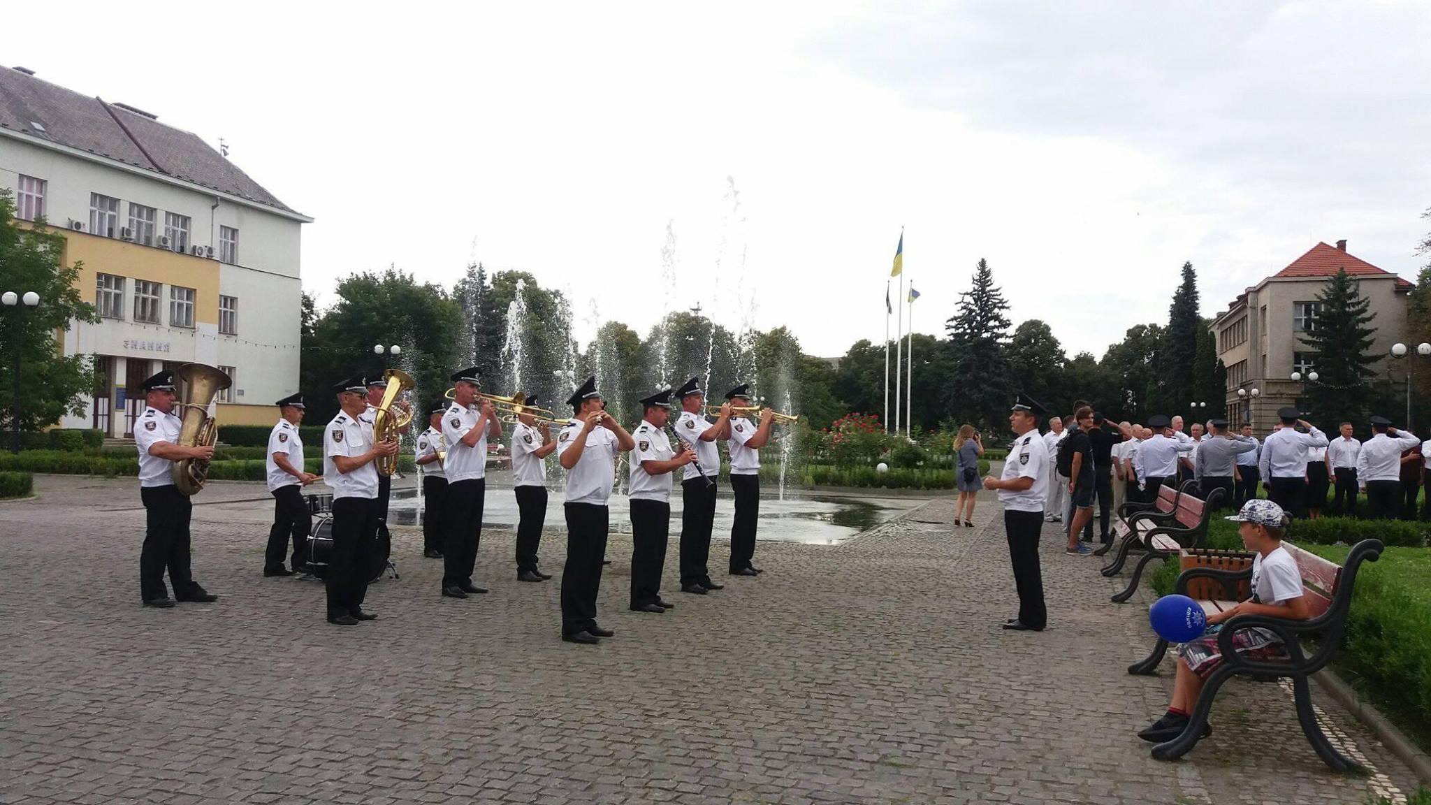 Поліцейські Ужгорода та Мукачева відсвяткували вже другу річницю