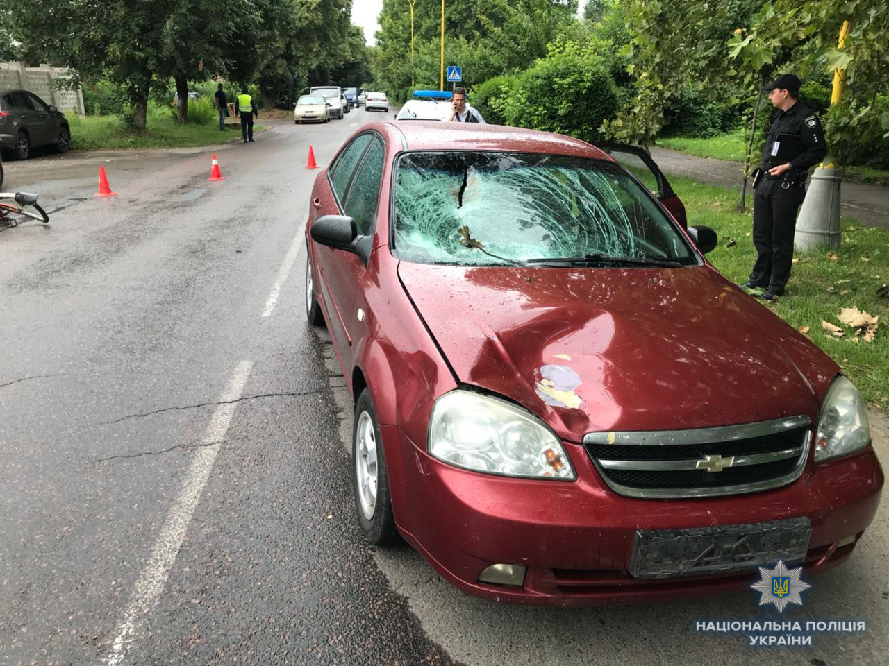 В Ужгороді внаслідок ДТП постраждав велосипедист (ФОТО)