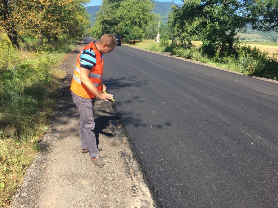 Частину автодороги «Свалява – Мукачево» відремонтовано (ФОТО)