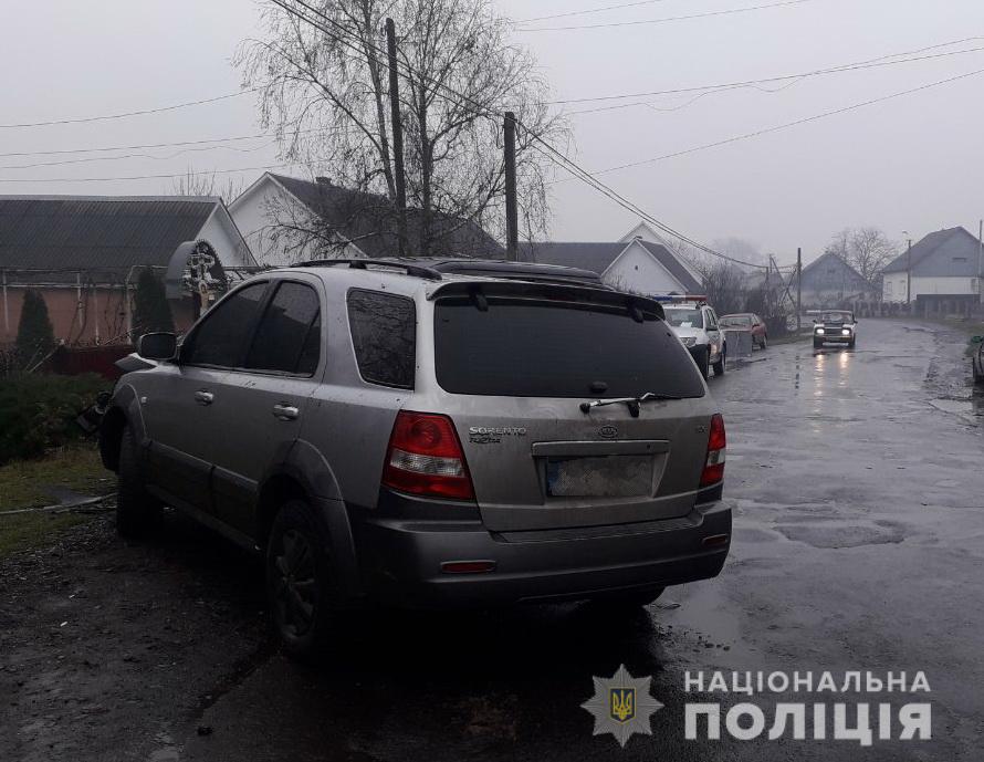 На Закарпатті п'яний водій скоїв ДТП