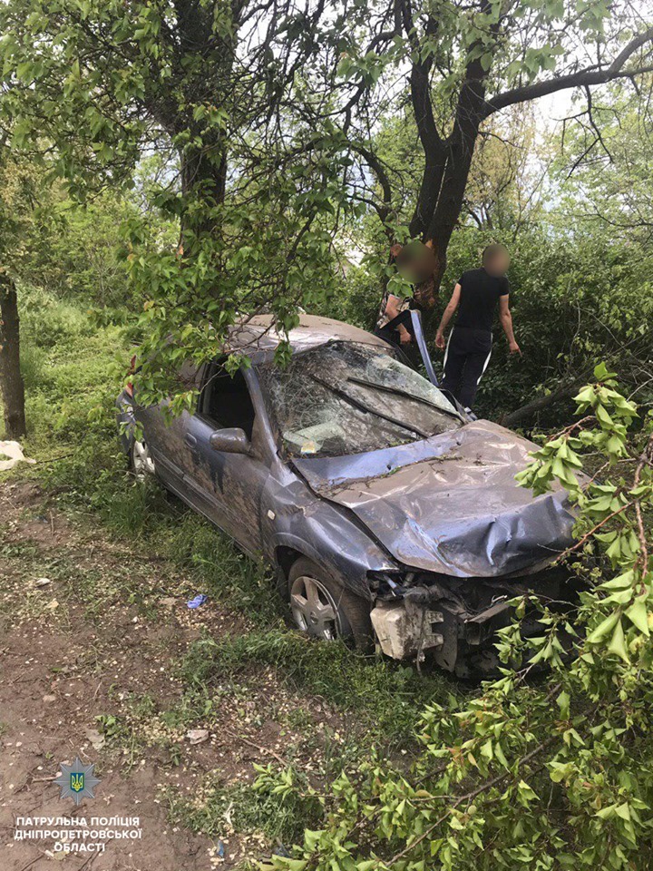 Водій напідпитку не впорався з керуванням (фото)