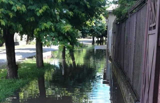 Злива підтопила Берегове (ФОТО, ВІДЕО)