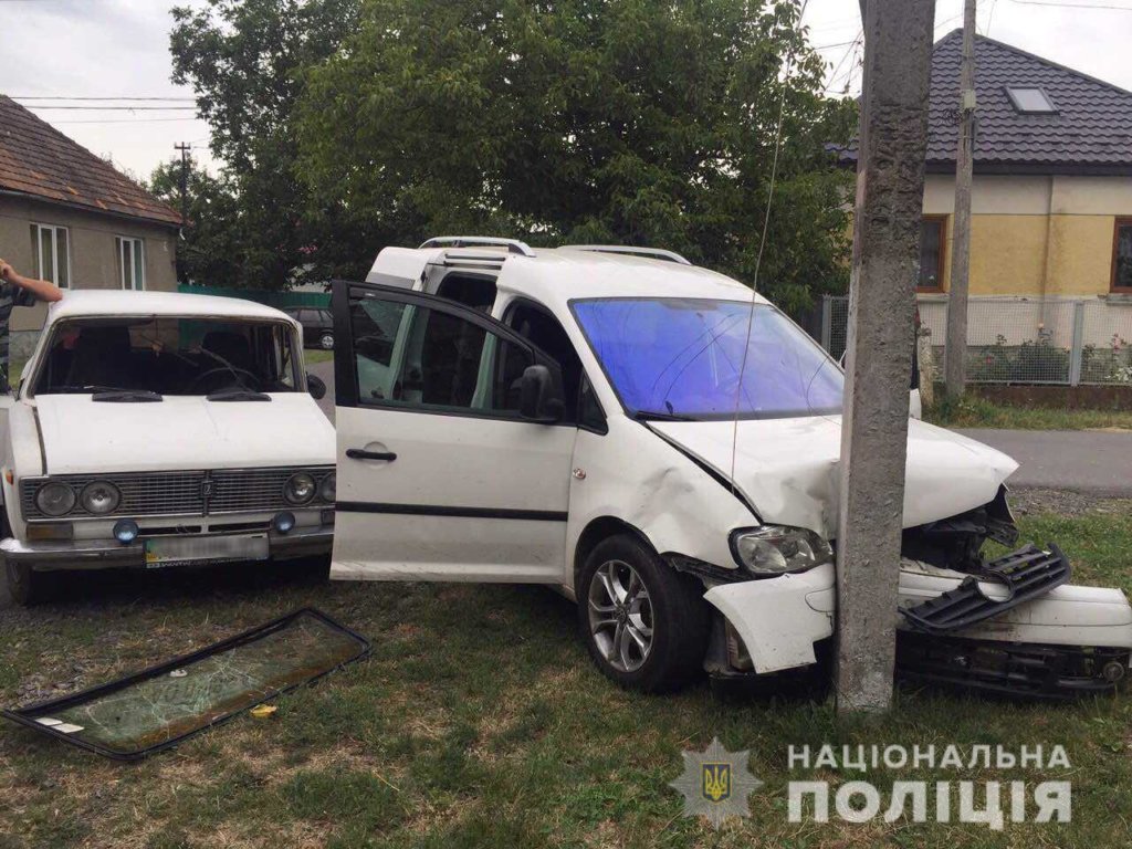 В Мукачеві в ДТП травмувалась дитина (ФОТО)