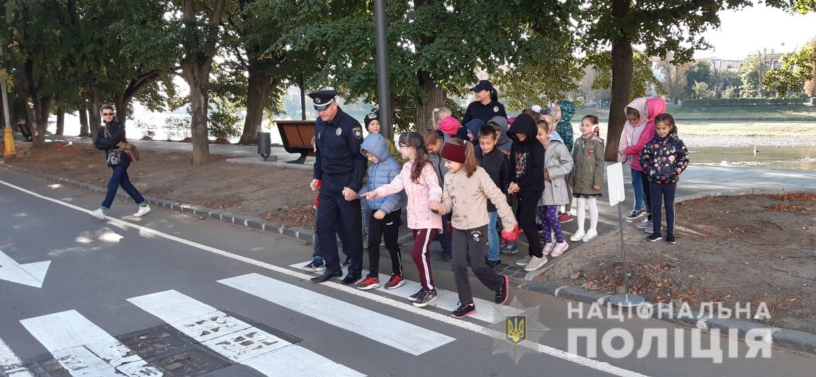 Тиждень мобільності на Закарпатті: до святкування долучилися правоохоронці (ФОТО)