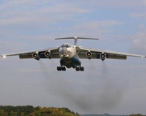 Військові випробували у Карпатах літак Іл-76МД