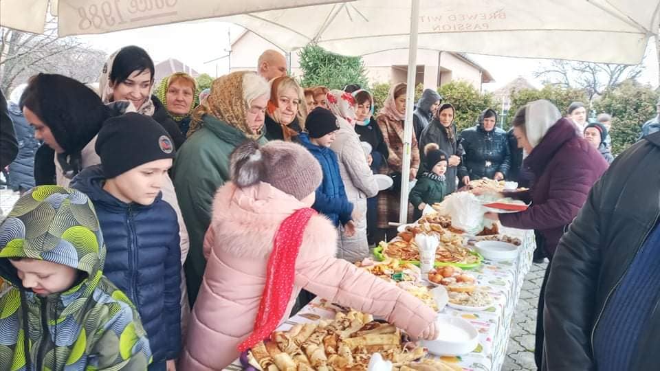 У Росвигівському соборі в Мукачеві відзначили Масляну (ФОТО)