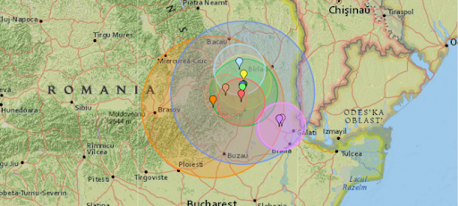 Нічні поштовхи: В Румунії поблизу з Україною стався землетрус