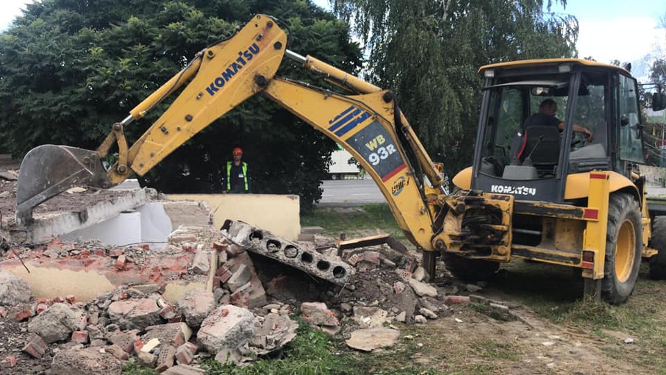 Сьогодні у пункті пропуску «Тиса» розпочали будівництво вбиральні (ФОТО)