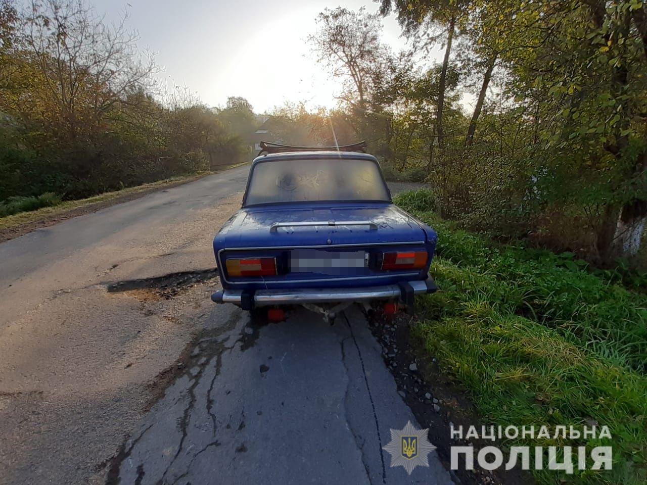 Іршавські поліцейські розшукали неповнолітнього, який заволодів чужим авто (ФОТО)