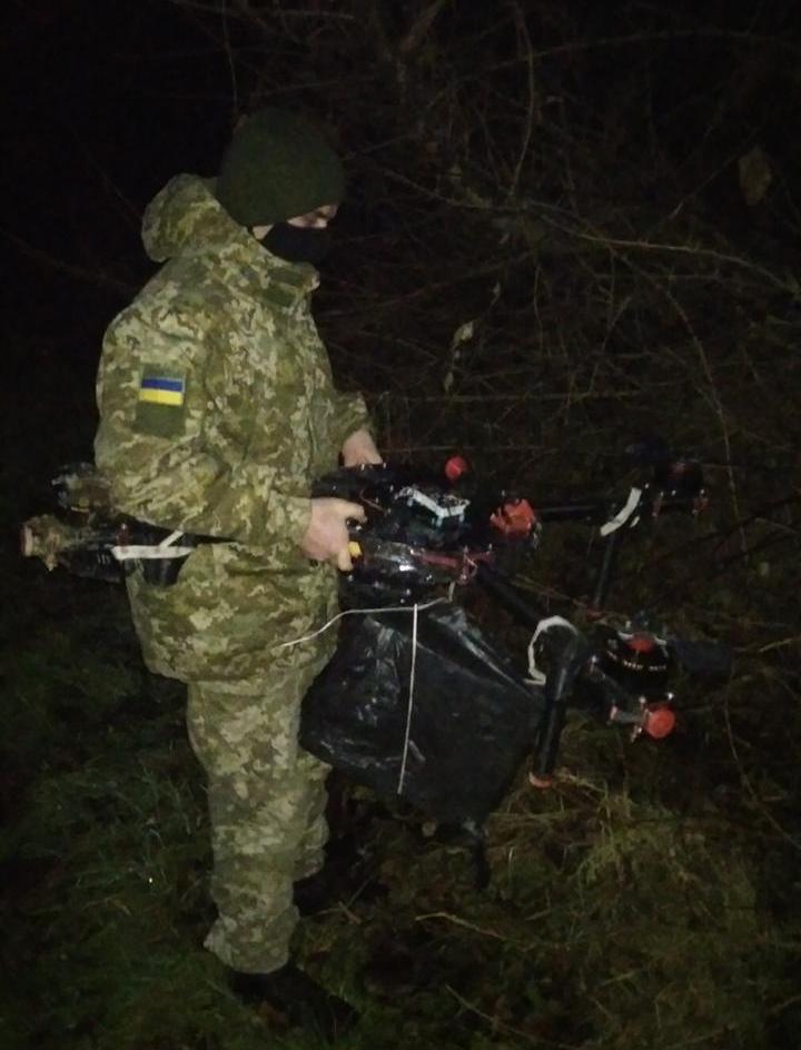 На Закарпатті у контрабандистів вилучили ще один літальний апарат (ВІДЕО)