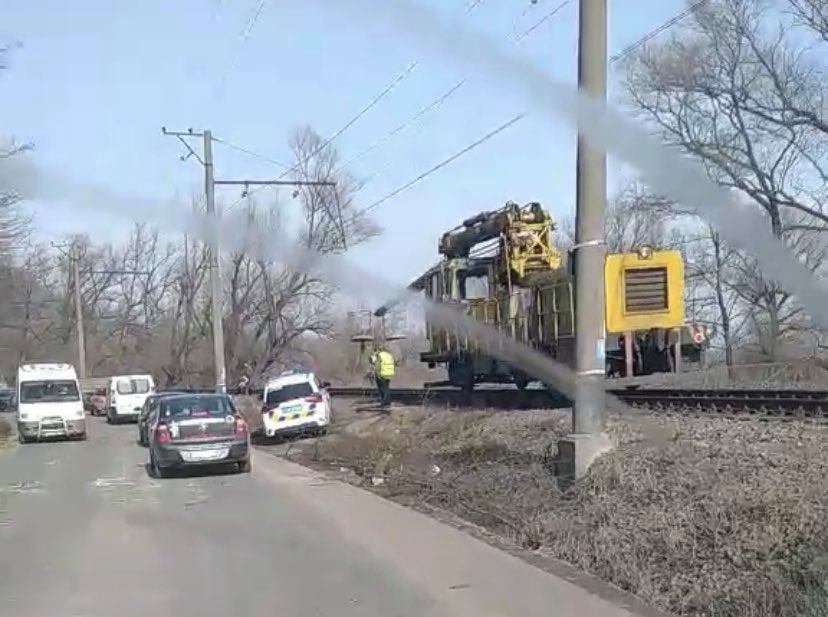 Курйоз дня: на Закарпатті поліція зупинила потяг? (ВІДЕО)